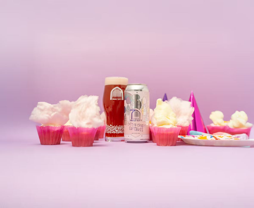 Vault City - Cotton Candy Cupcakes