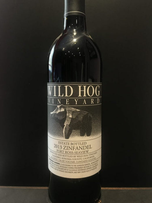 Wild Hog Estate Bottled Zinfandel 2014