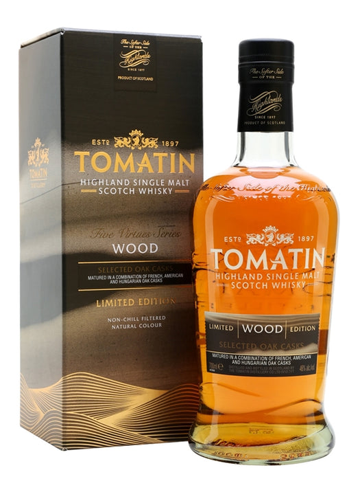 Tomatin The Five Virtues Series Wood Edition